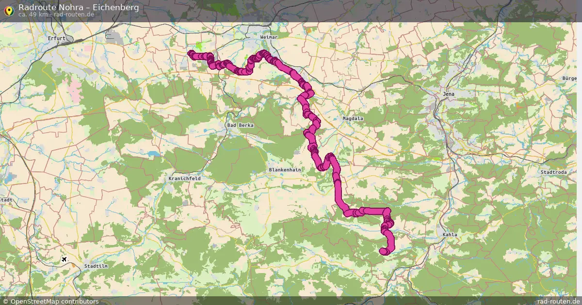 Radtour Nohra – Eichenberg