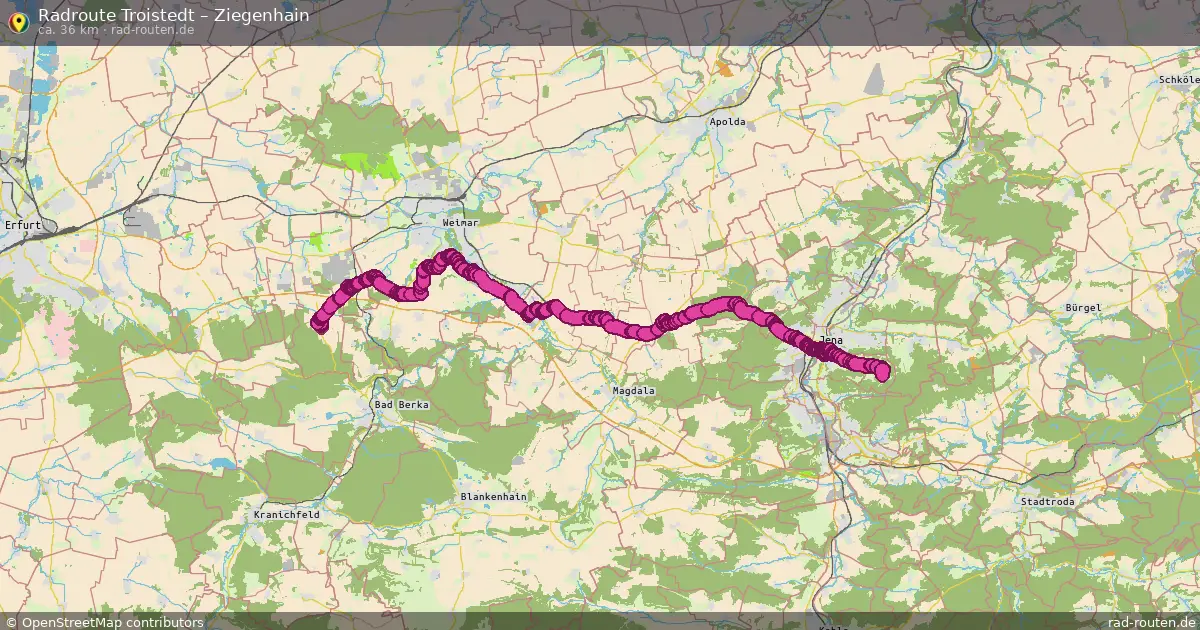 Radtour Troistedt – Ziegenhain