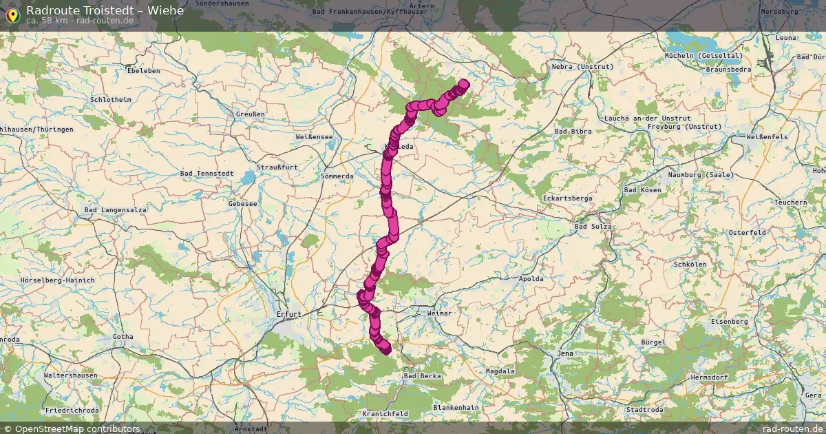 Radtour Troistedt – Wiehe
