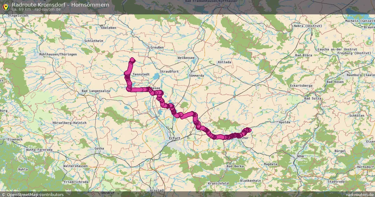 Radtour Kromsdorf – Hornsömmern