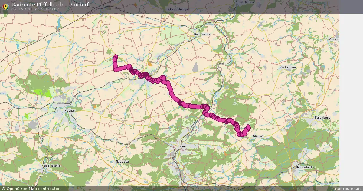 Radtour Pfiffelbach – Poxdorf