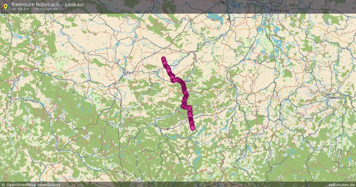 Radtour Rohrbach – Laskau