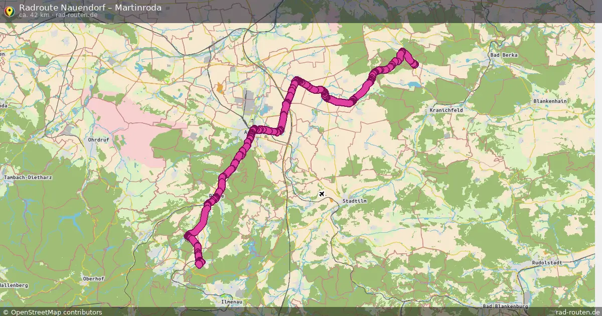 Radtour Nauendorf – Martinroda