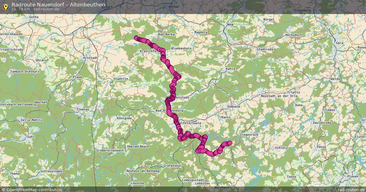 Radtour Nauendorf – Altenbeuthen