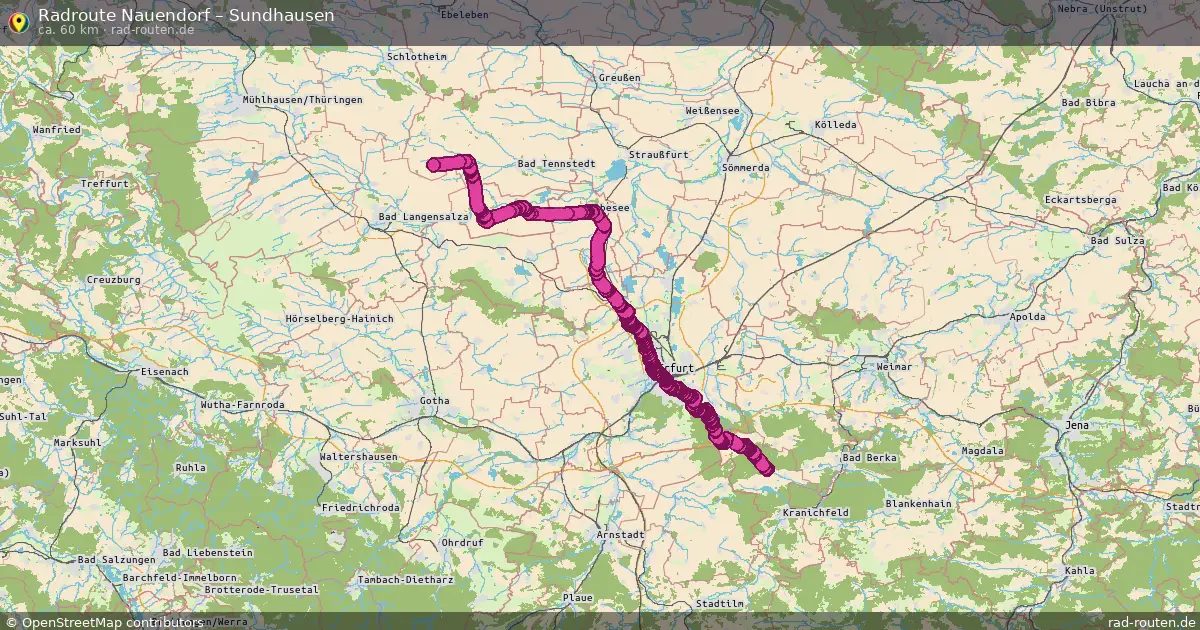 Radtour Nauendorf – Sundhausen