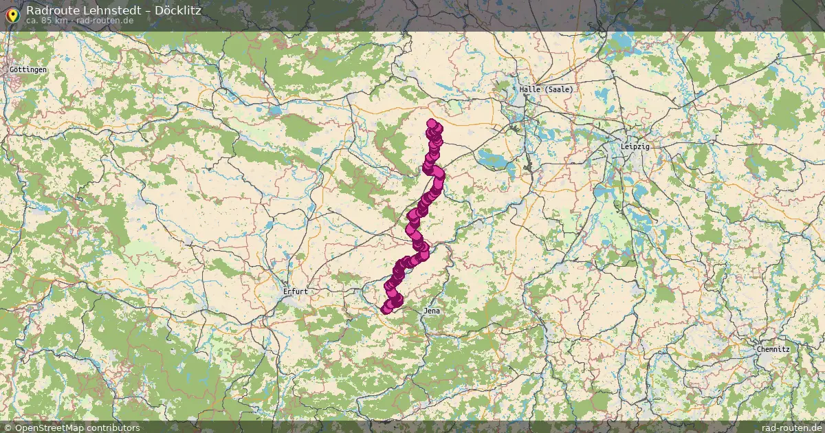 Radtour Lehnstedt – Döcklitz