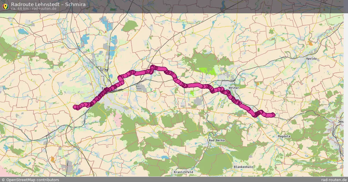 Radtour Lehnstedt – Schmira