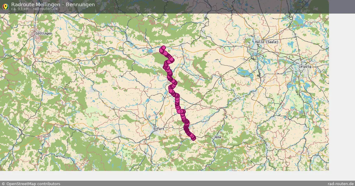 Radtour Mellingen – Bennungen