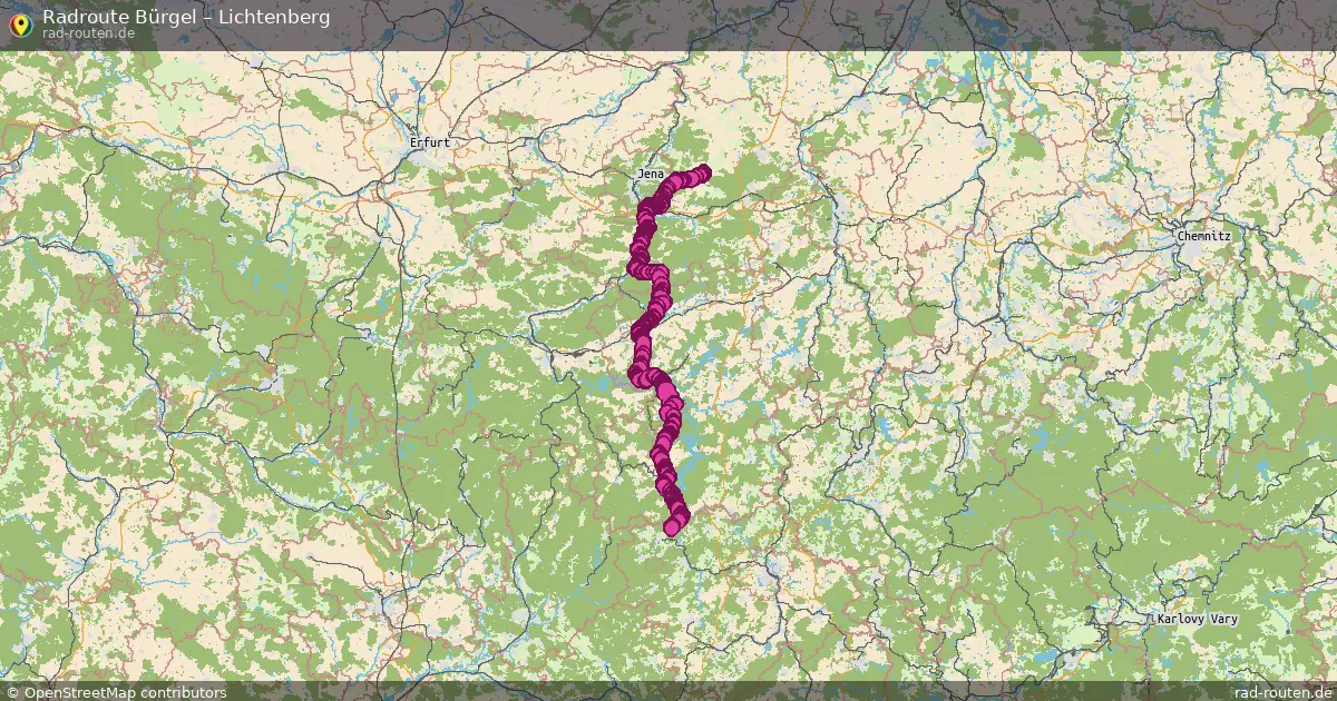 Radtour Bürgel – Lichtenberg