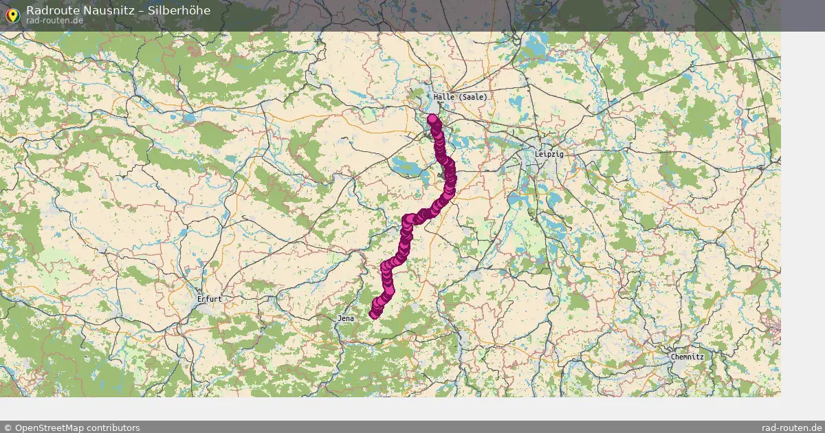 Radtour Nausnitz – Silberhöhe