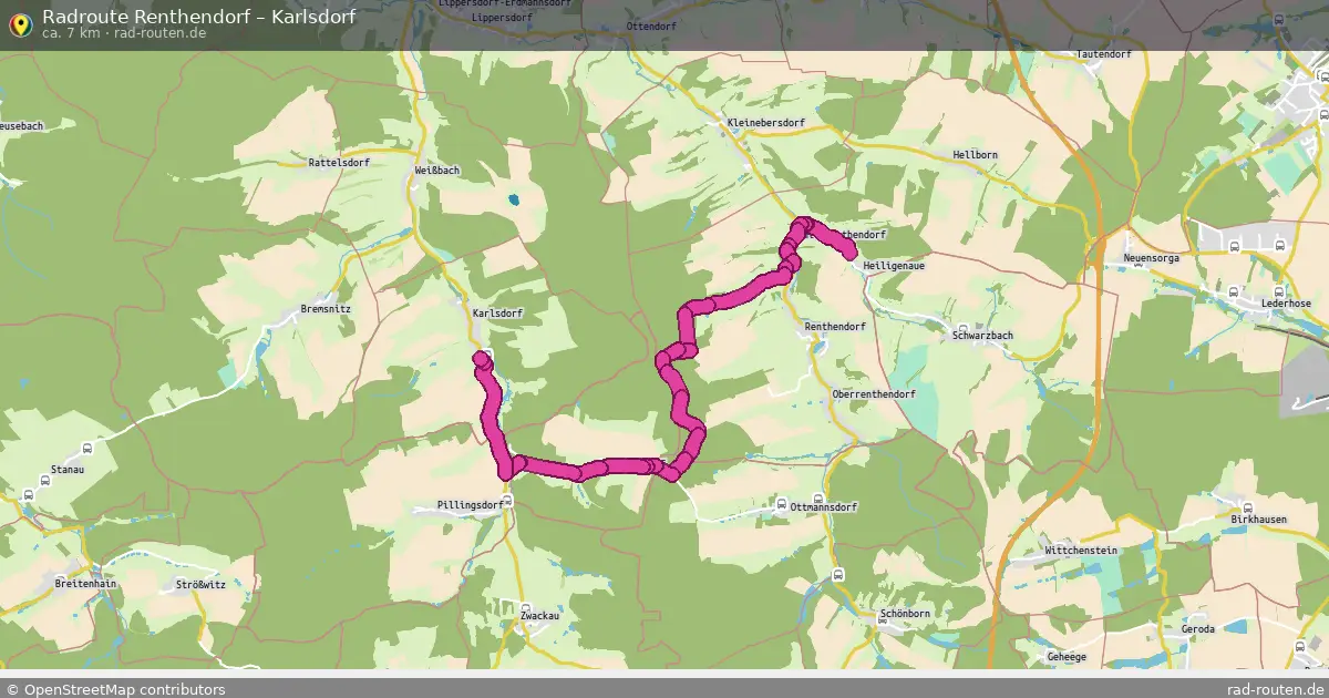 Radtour Renthendorf – Karlsdorf