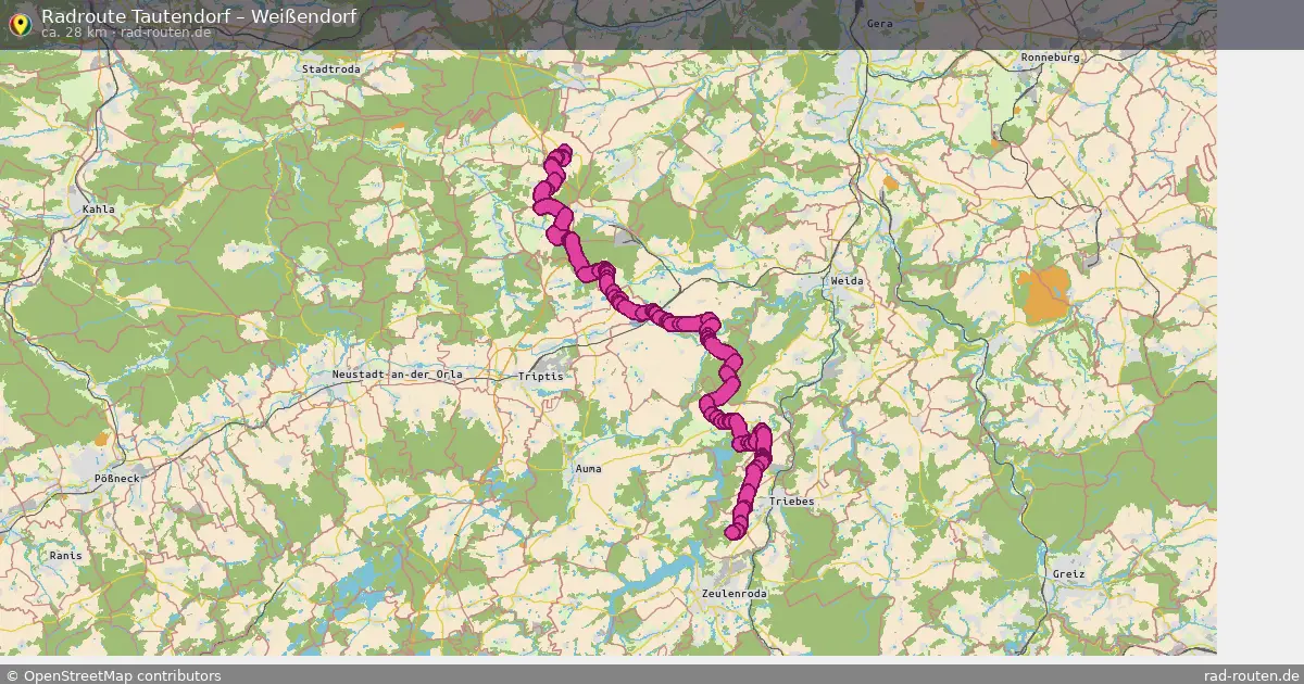 Radtour Tautendorf – Weißendorf