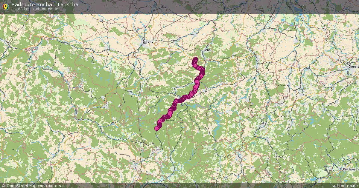 Radtour Bucha – Lauscha