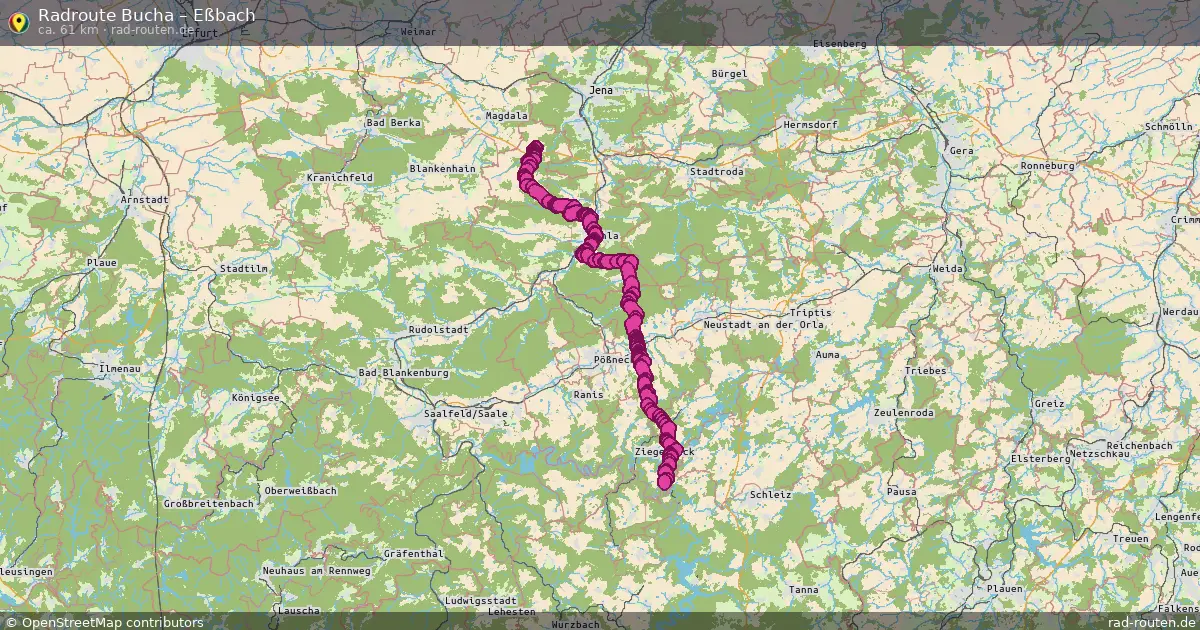 Radtour Bucha – Eßbach
