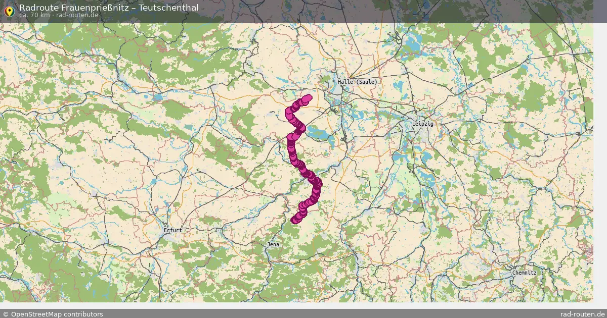 Radtour Frauenprießnitz – Teutschenthal
