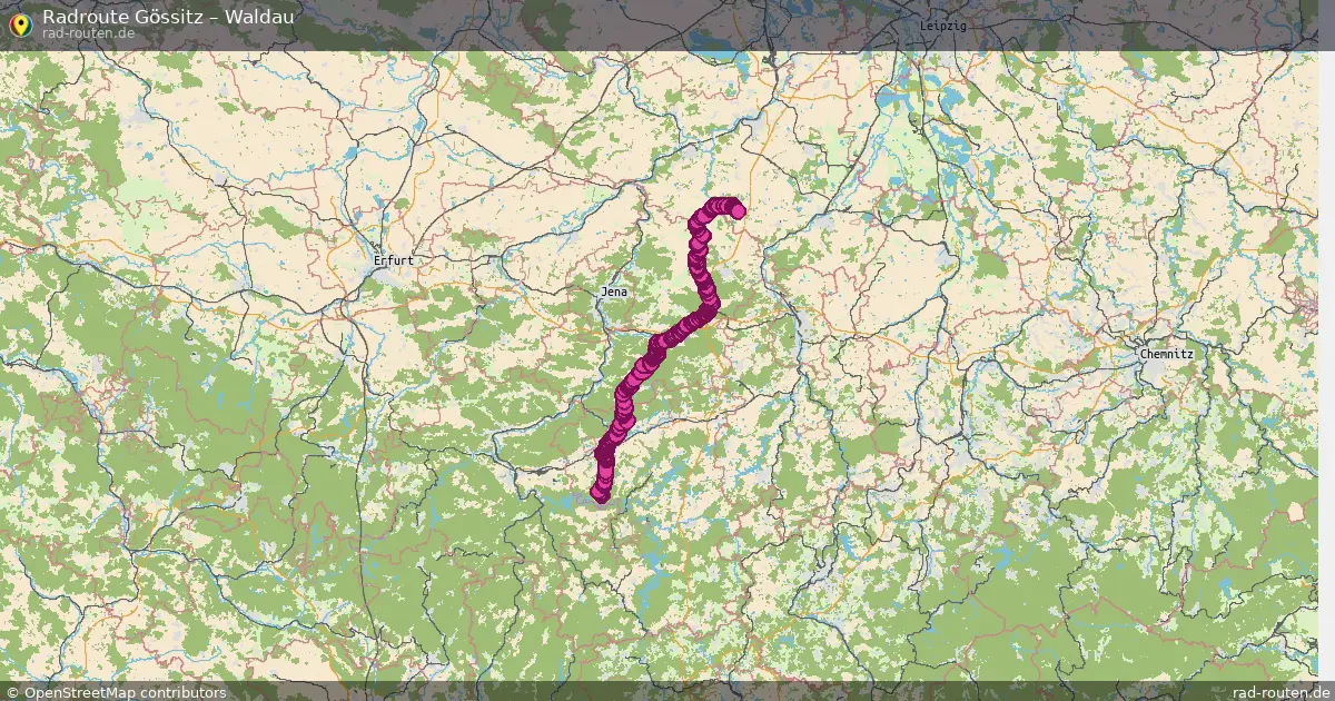 Radtour Gössitz – Waldau