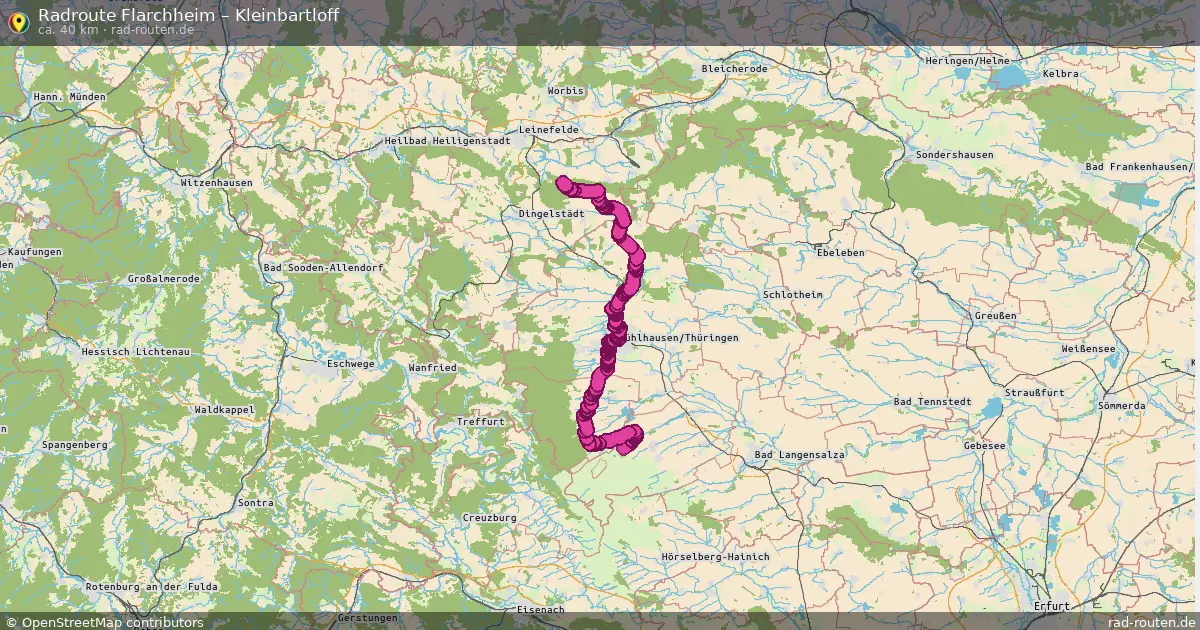 Radtour Flarchheim – Kleinbartloff