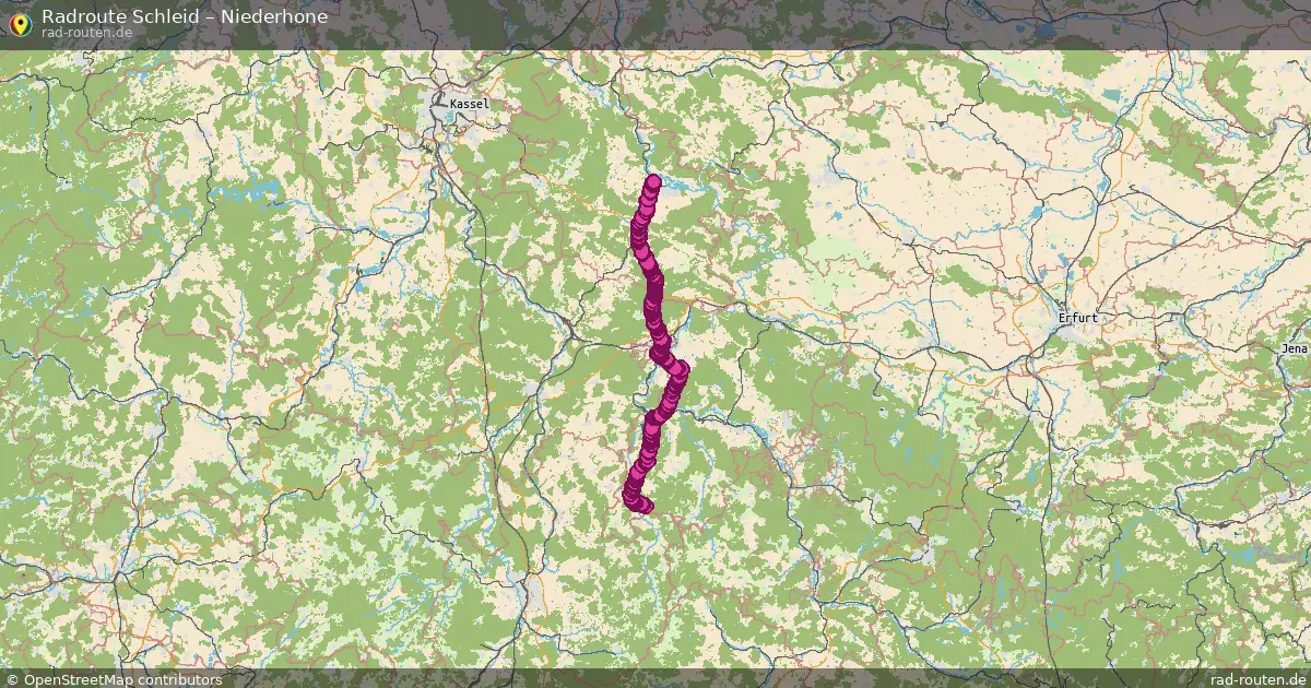 Radtour Schleid – Niederhone