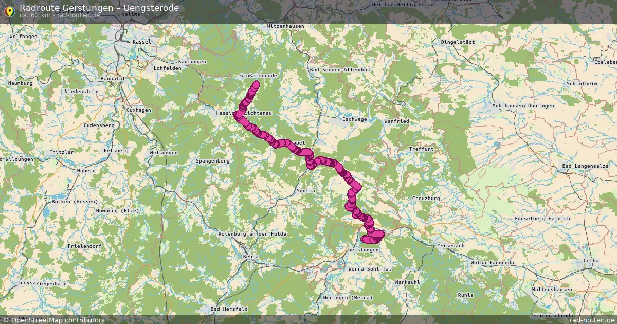 Radtour Gerstungen – Uengsterode