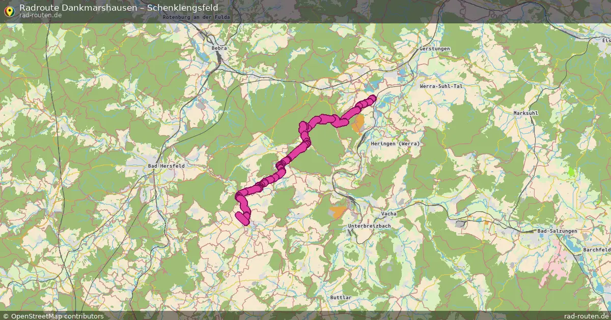 Radtour Dankmarshausen – Schenklengsfeld