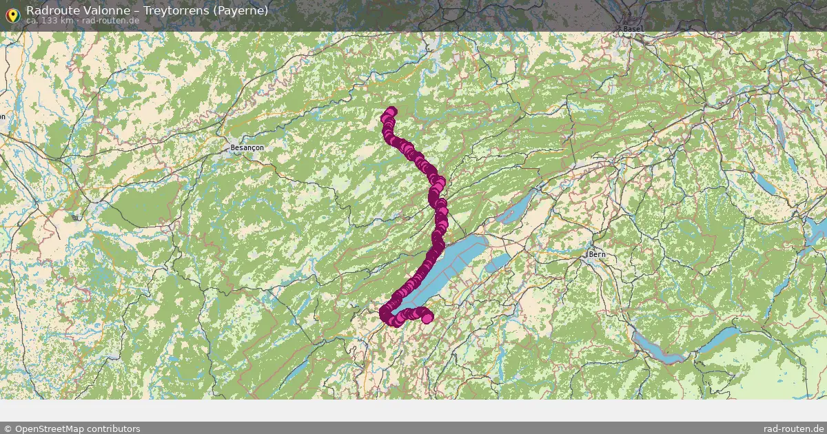 Radtour Valonne – Treytorrens (Payerne)