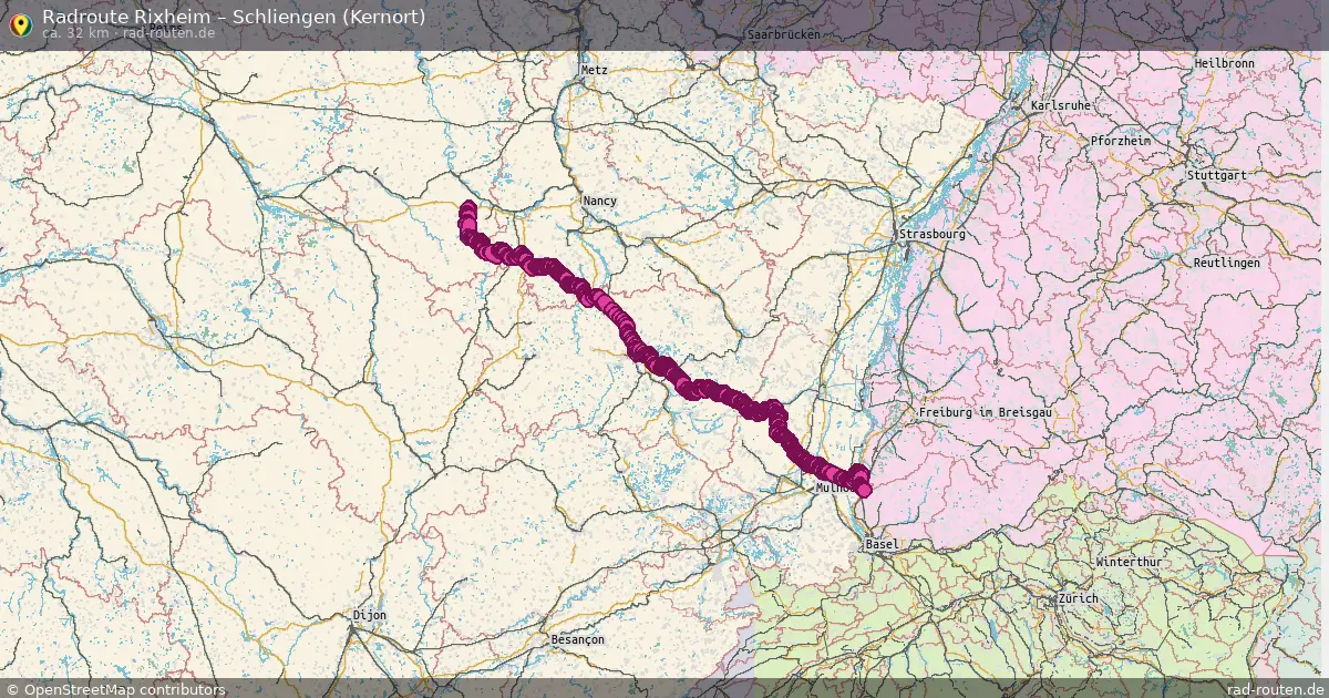 Radtour Bettendorf – Schliengen (Kernort)