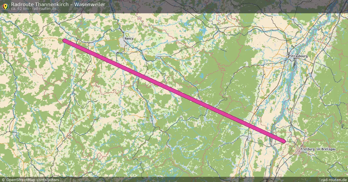 Radtour Thannenkirch – Wasenweiler