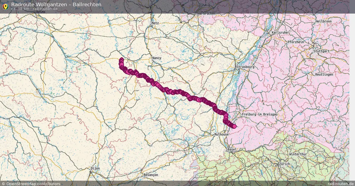 Radtour Berrwiller – Ballrechten