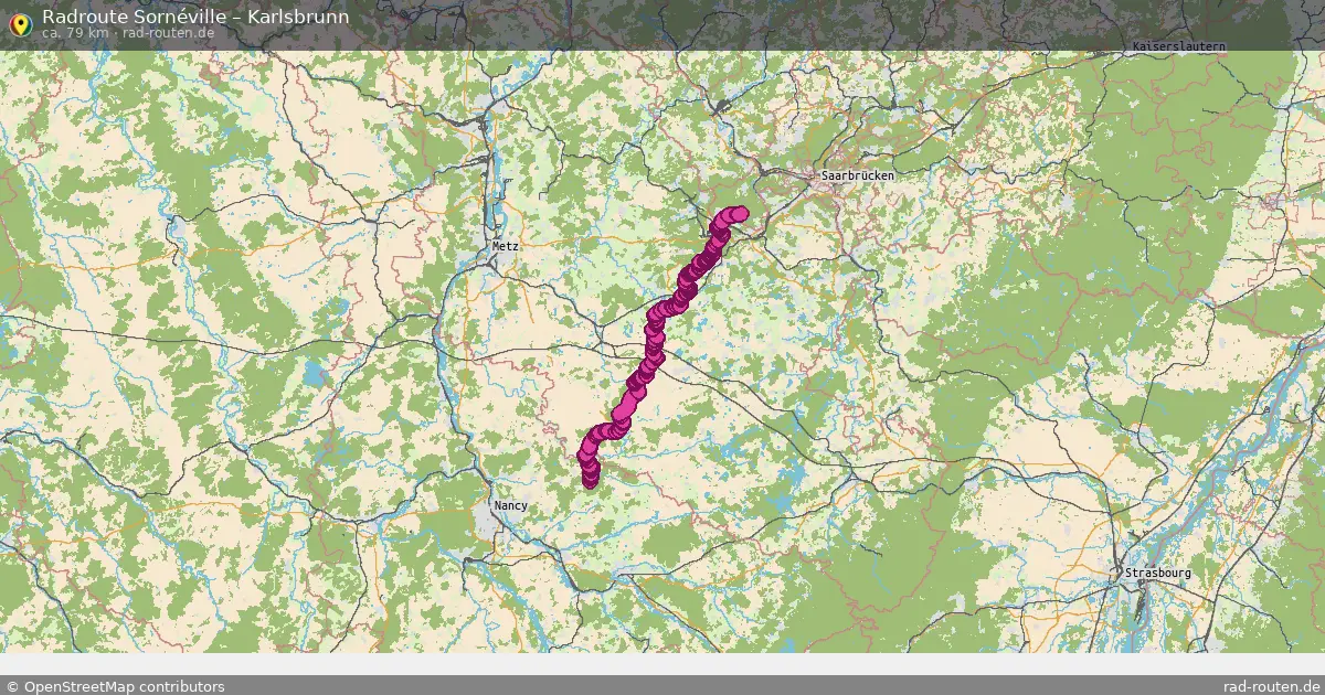 Radtour Sornéville – Karlsbrunn