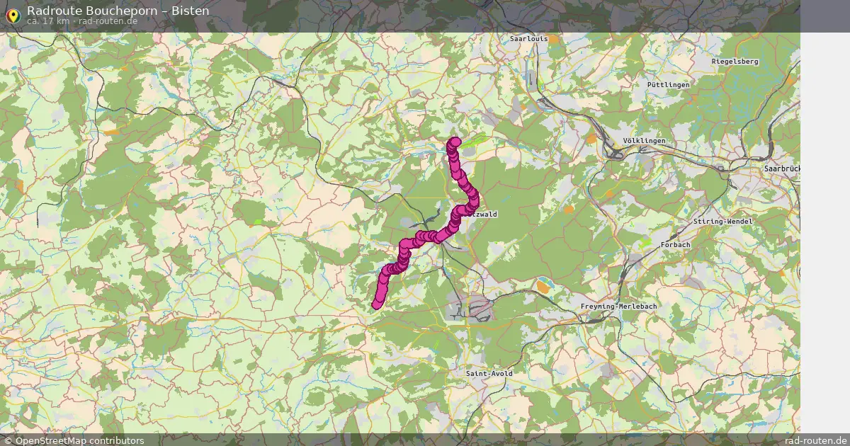 Radtour Boucheporn – Bisten