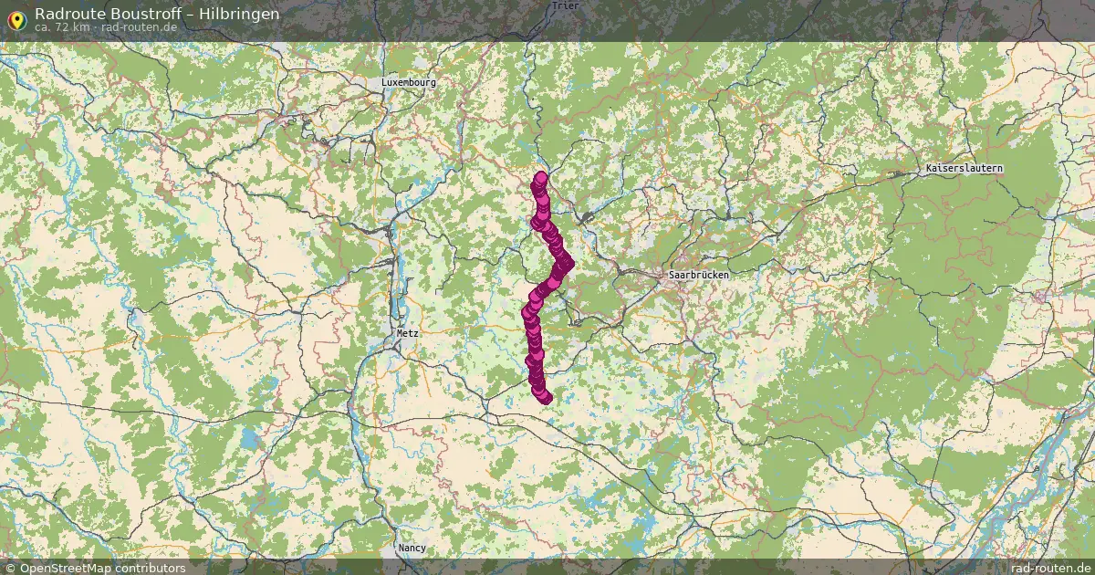 Radtour Boustroff – Hilbringen
