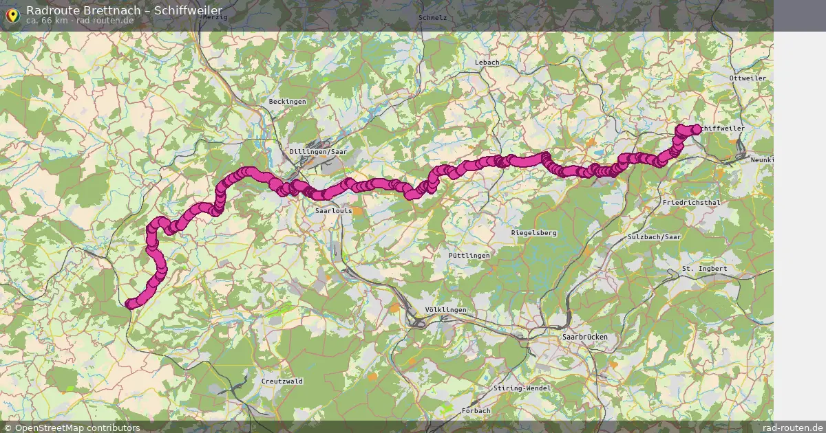 Radtour Brettnach – Schiffweiler
