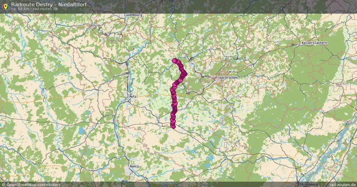 Radtour Destry – Niedaltdorf