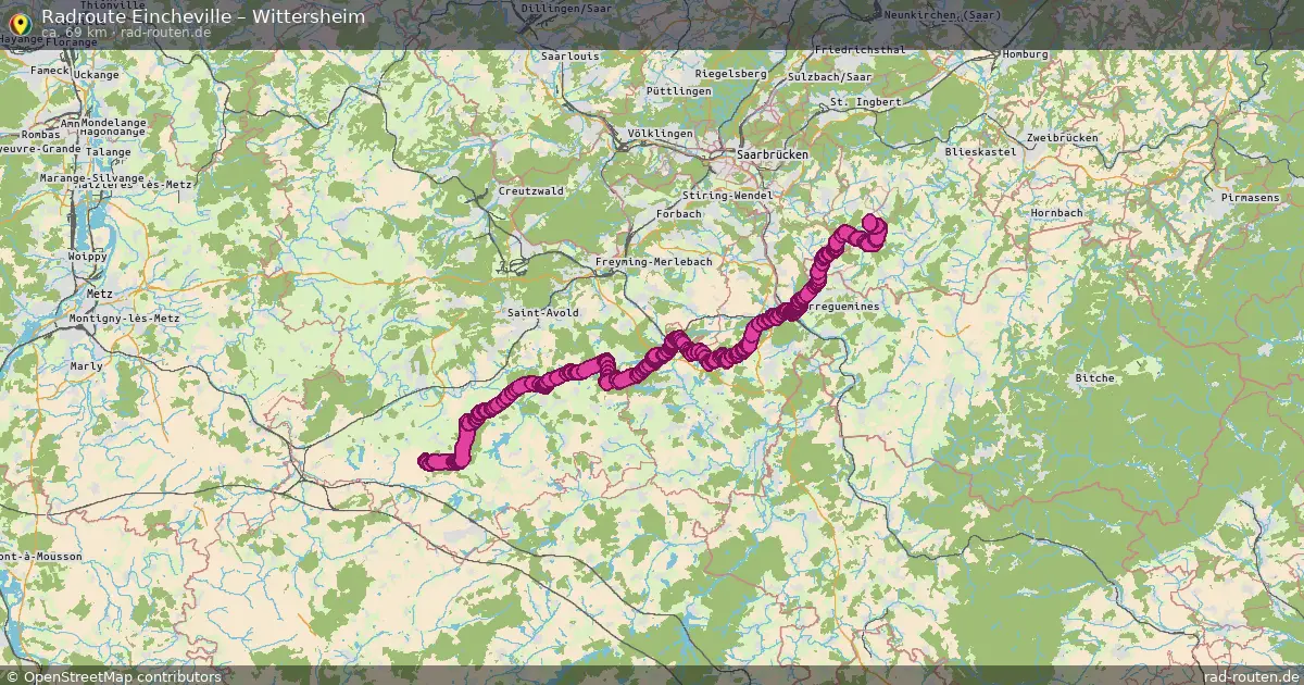 Radtour Eincheville – Wittersheim