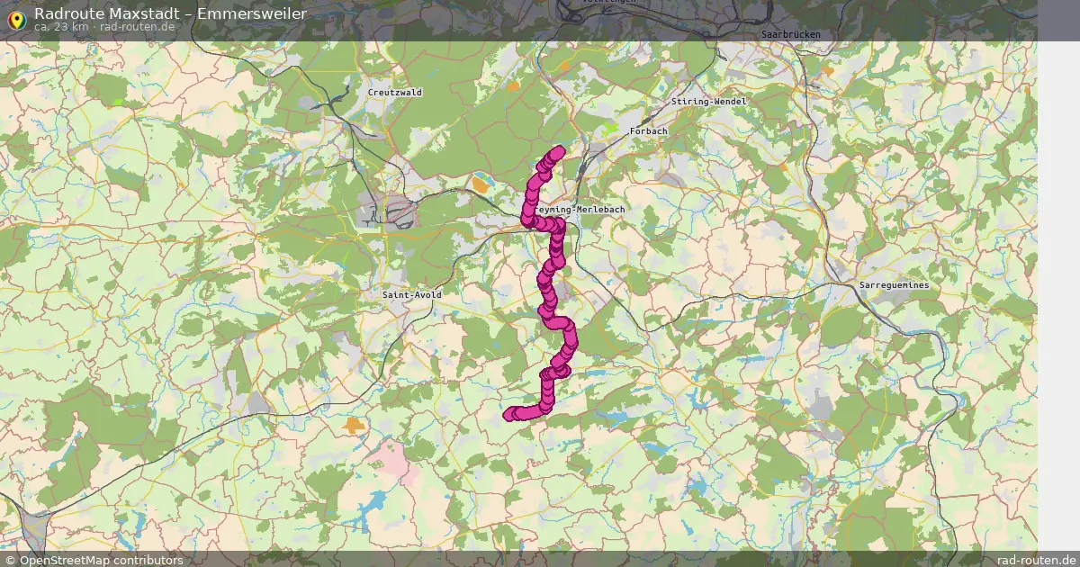 Radtour Maxstadt – Emmersweiler