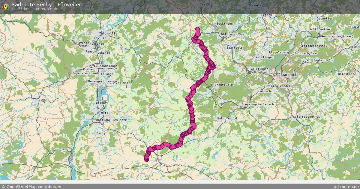 Radtour Béchy – Fürweiler