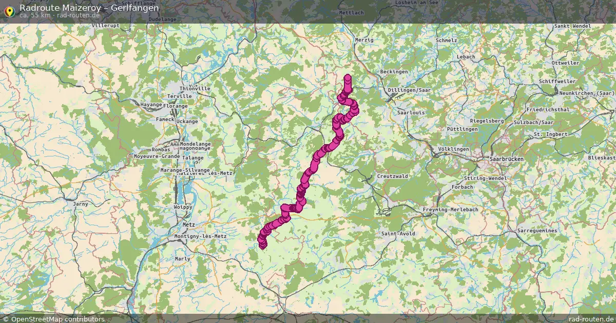 Radtour Maizeroy – Gerlfangen