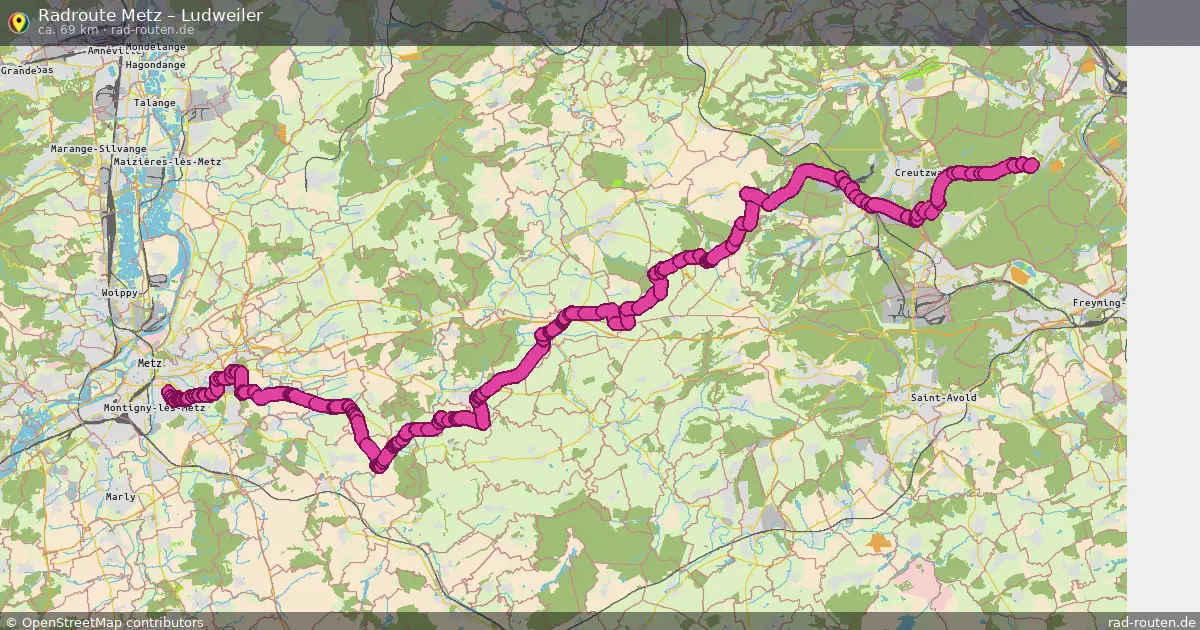Radtour Metz – Ludweiler