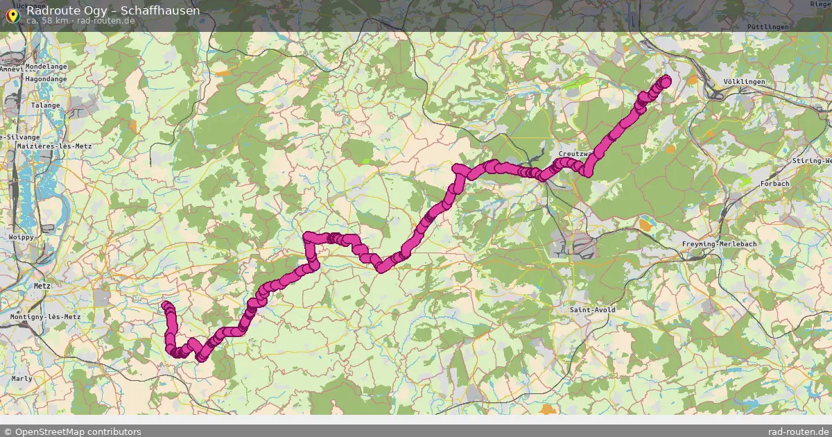 Radtour Ogy – Schaffhausen