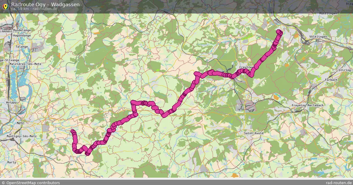 Radtour Ogy – Wadgassen