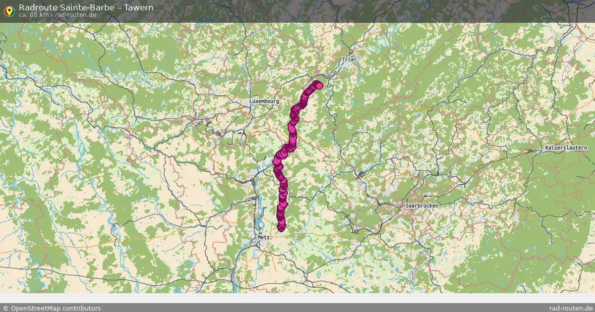 Radtour Sainte-Barbe – Tawern