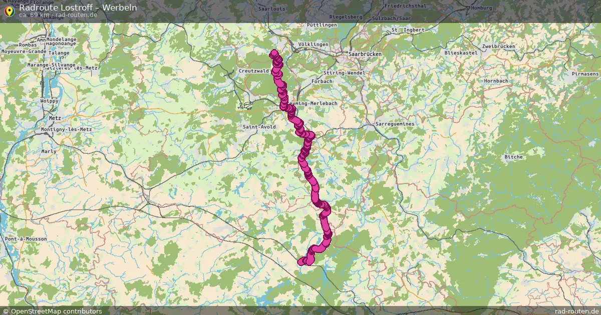Radtour Lostroff – Werbeln