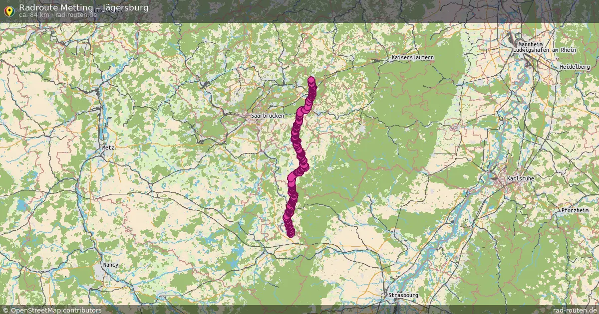 Radtour Metting – Jägersburg