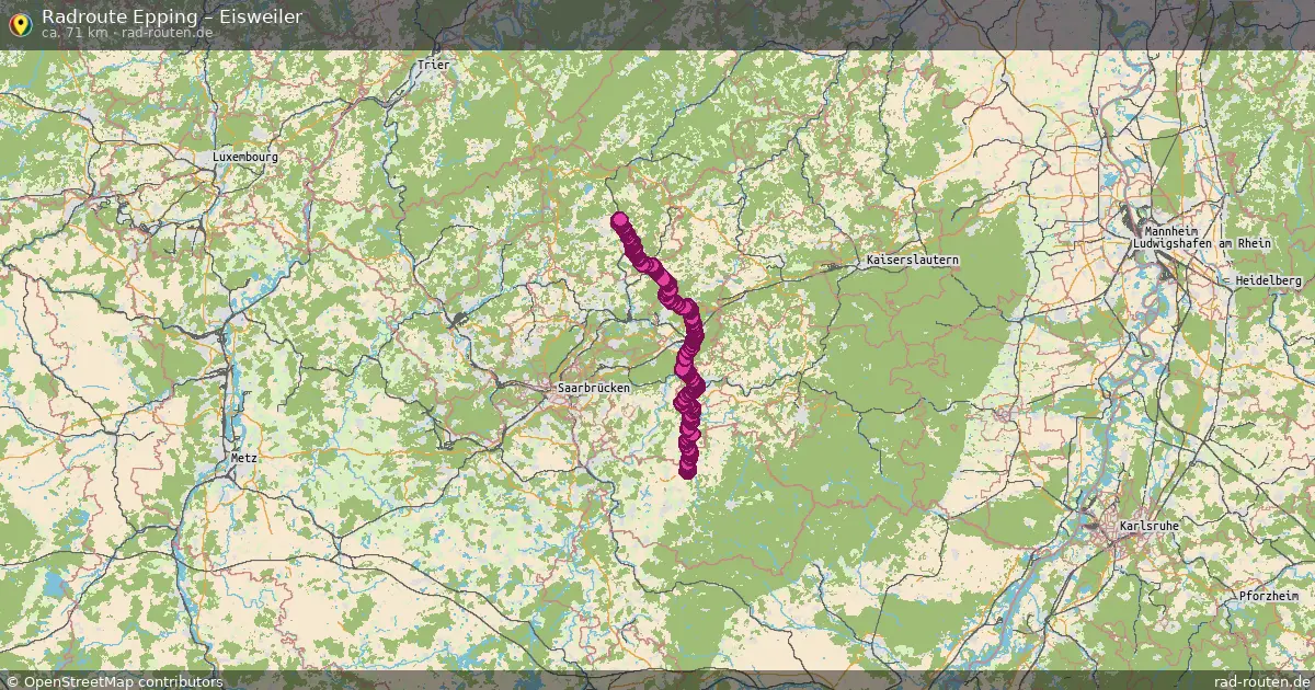 Radtour Epping – Eisweiler
