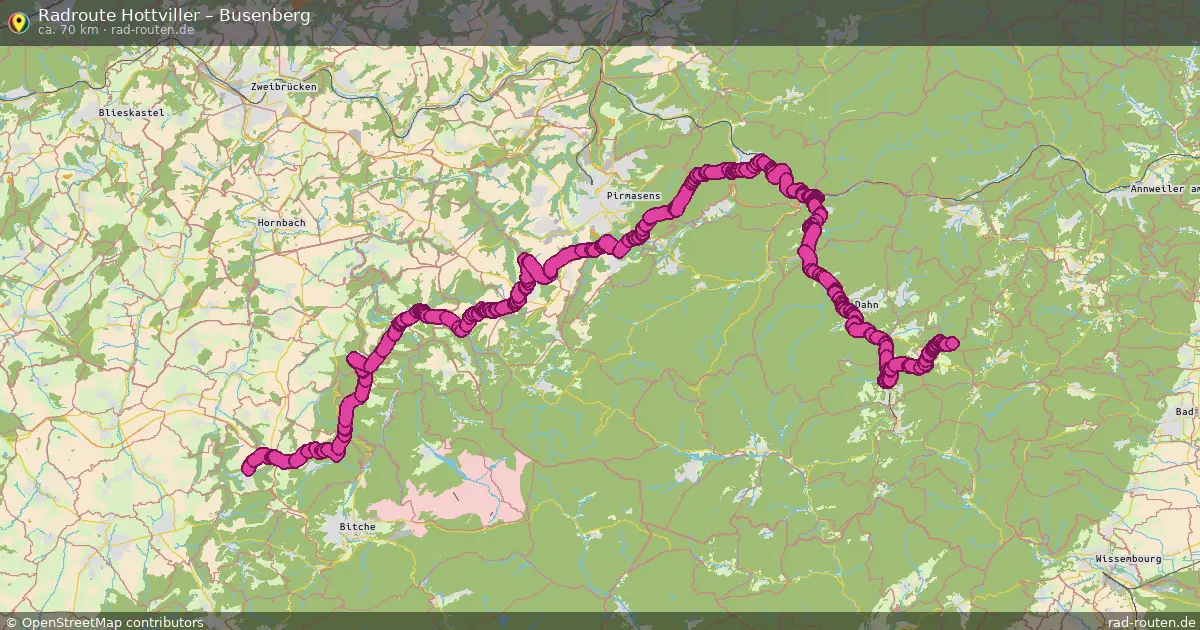 Radtour Hottviller – Busenberg