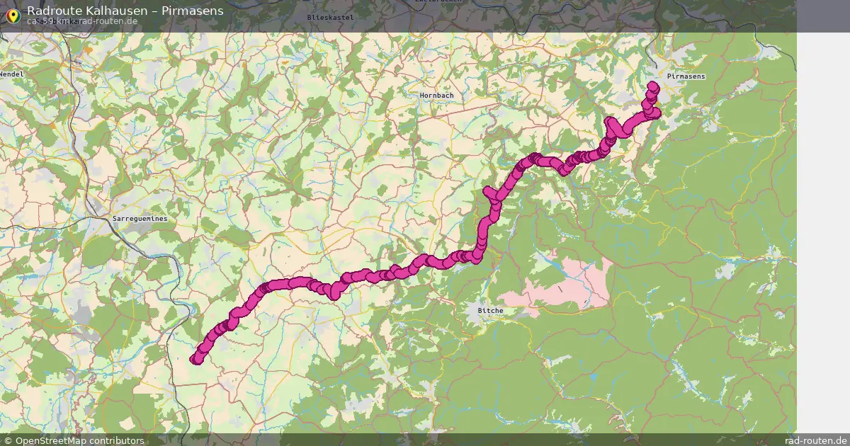 Radtour Kalhausen – Pirmasens