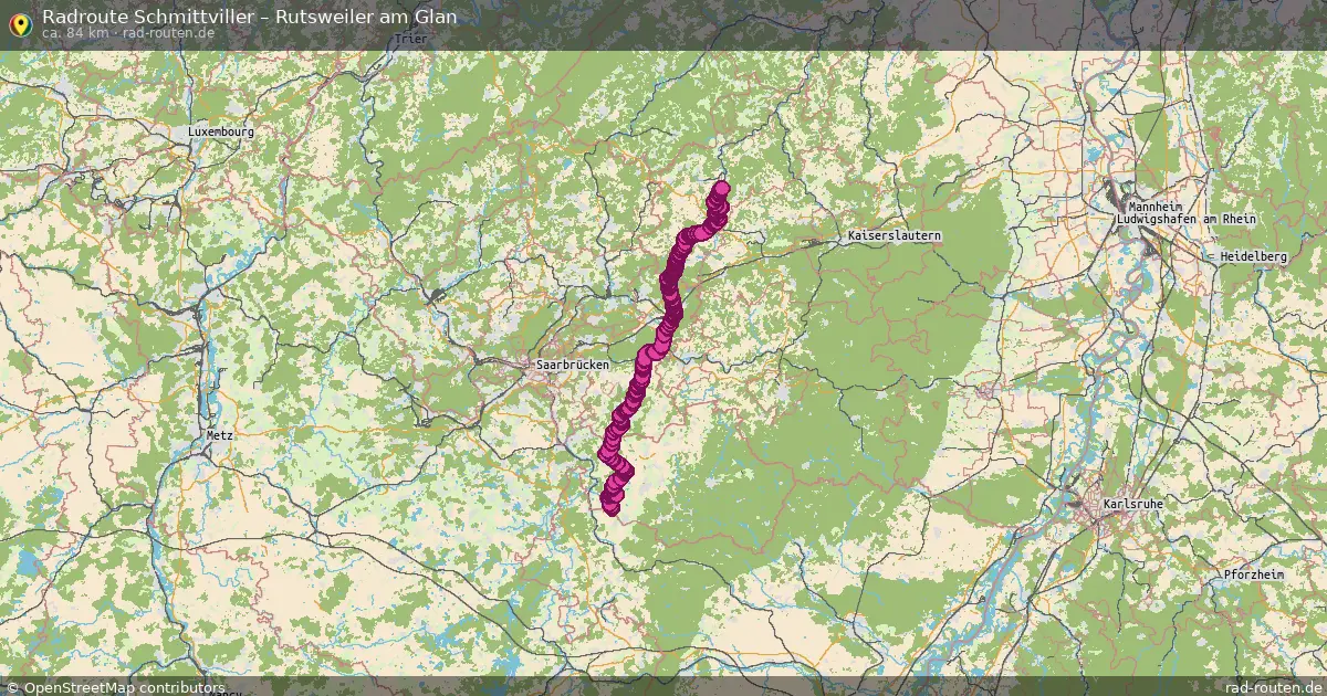 Radtour Schmittviller – Rutsweiler Am Glan