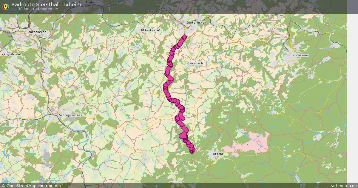 Radtour Siersthal – Ixheim