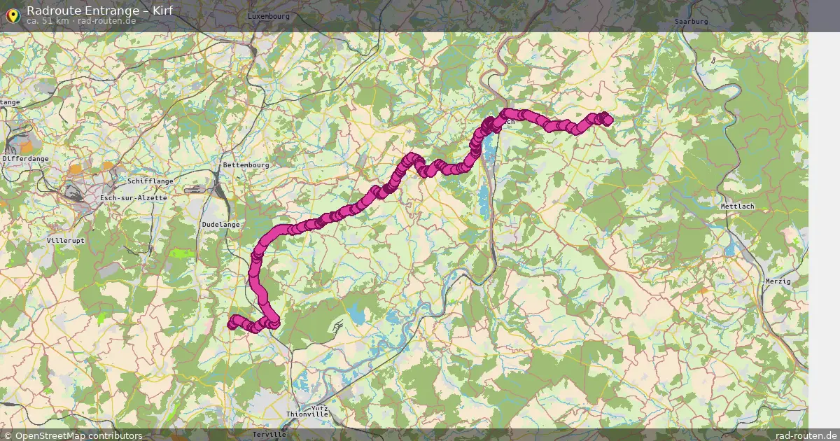 Radtour Entrange – Kirf
