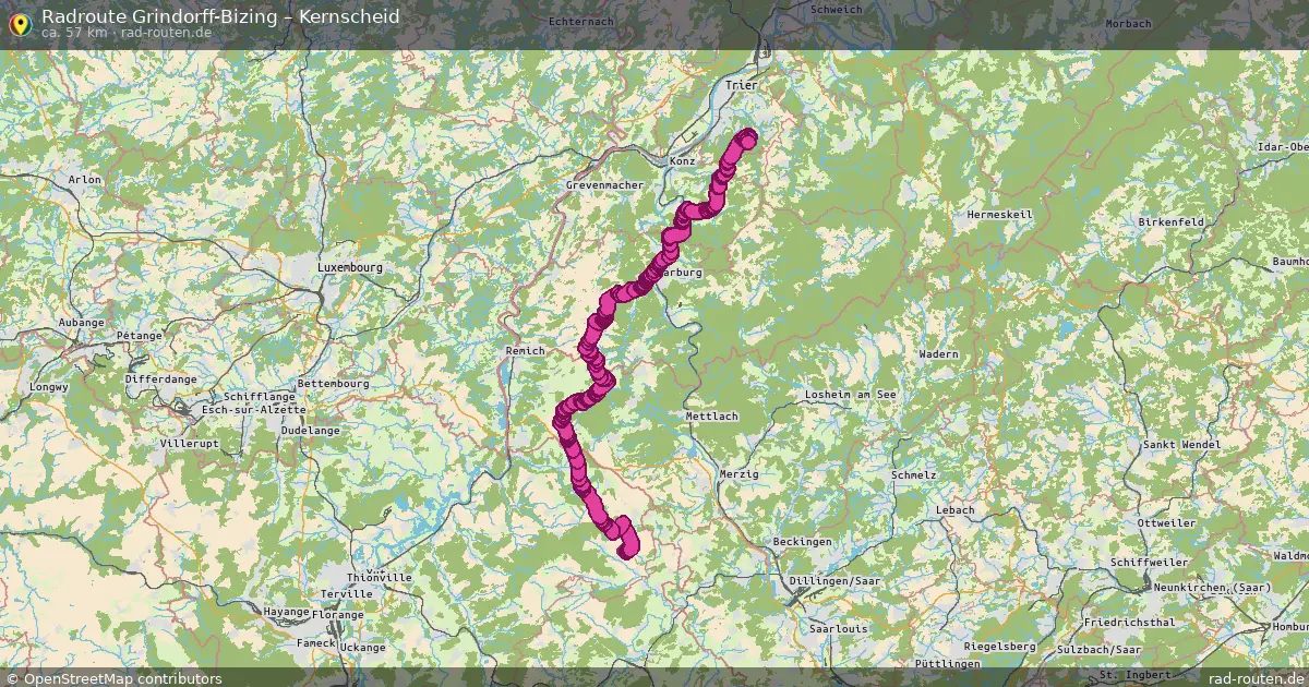 Radtour Grindorff-Bizing – Kernscheid